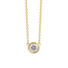 【WEB限定】K18 イエローゴールド ダイヤモンド ネックレス（0.30ct）