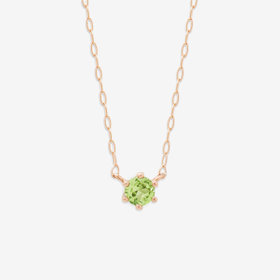 アクアマリン　ペリドット　ピンクスピルネル　　18金ネックレス アクアマリン ペリドット ピンクスピルネル 18金ネックレス