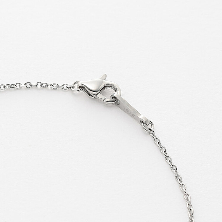 ESTELLE エステール 【WEB限定】ステンレス ペアネックレス（レディース）（サージカルステンレス 316L） シルバー