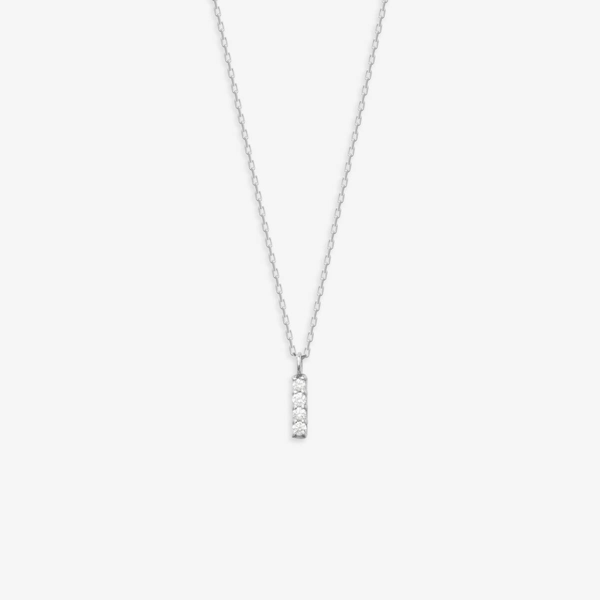 ダンシングストーン】K10 ホワイトゴールド ダイヤモンド しずく