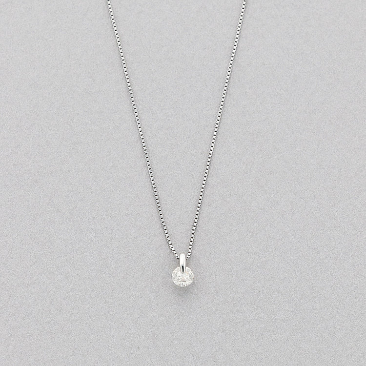 ESTELLE エステール プラチナ ダイヤモンド ネックレス（0.15ct） プラチナム
