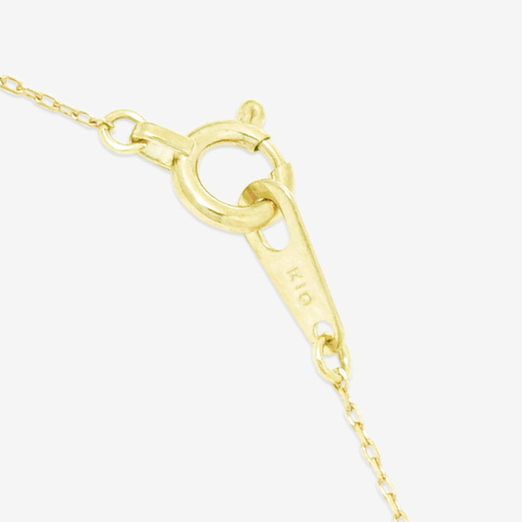 ESTELLE エステール 【WEB限定】K10 イエローゴールド ダイヤモンド 馬蹄 ネックレス イエローゴールド