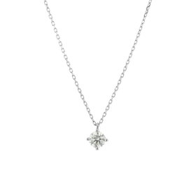 【Heart＆Cupid】プラチナ ダイヤモンド ネックレス（0.25ct）<H&C証明カード/スコープ付>