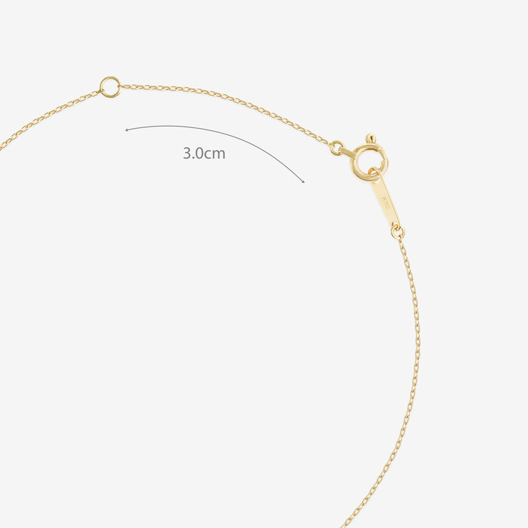 ESTELLE エステール 【公式サイト限定】【Best Price】K10 イエローゴールド ダイヤモンド ハート ネックレス イエローゴールド