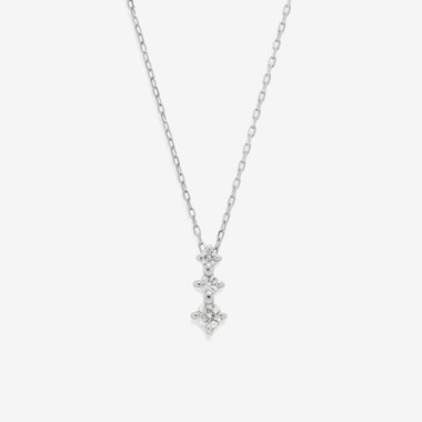 Heart＆Cupid】プラチナ ダイヤモンド ネックレス<鑑別カード/スコープ