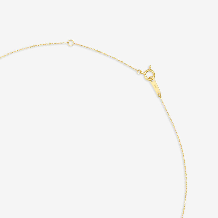 ESTELLE エステール 6月誕生石 K10 イエローゴールド あこや真珠 ネックレス イエローゴールド