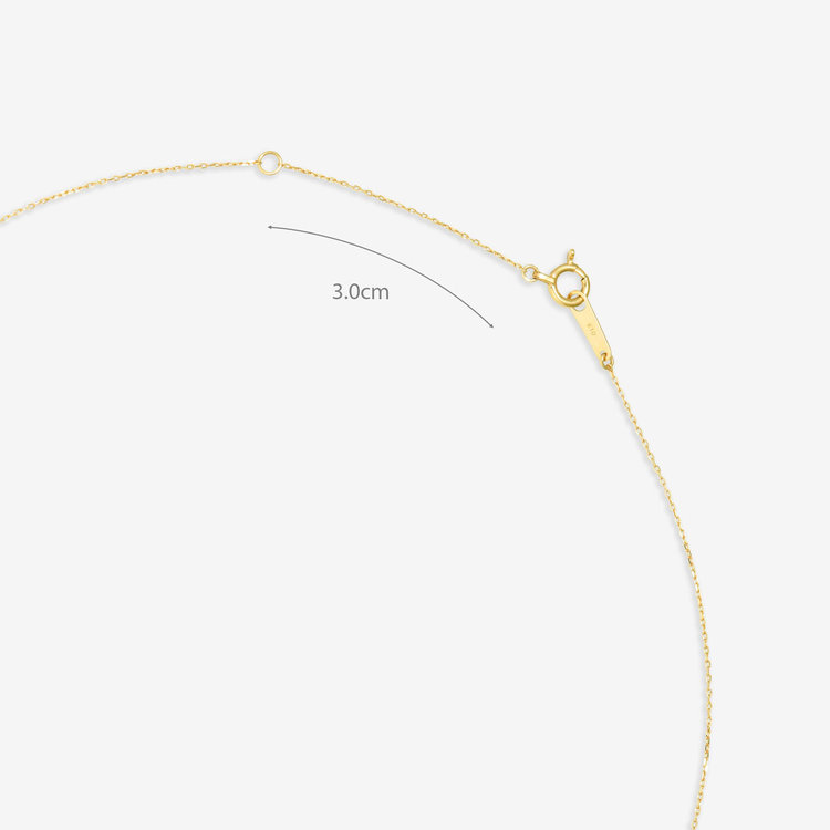 ESTELLE エステール 6月誕生石 K10 イエローゴールド あこや真珠 ネックレス イエローゴールド