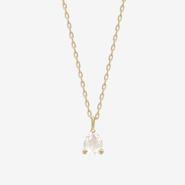 K10PG ♡ エステール リバーシブル ストーンネックレス ⭐️週末価格K10PG ♡ エステール リバーシブル ストーン