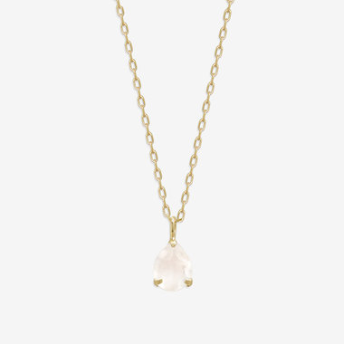 数日限定16,000 ESTELLE k10ブルームーンストーンネックレス BLUE MOONSTONE MOON NECKLACE(2JN1011)K10 ネックレス｜スター