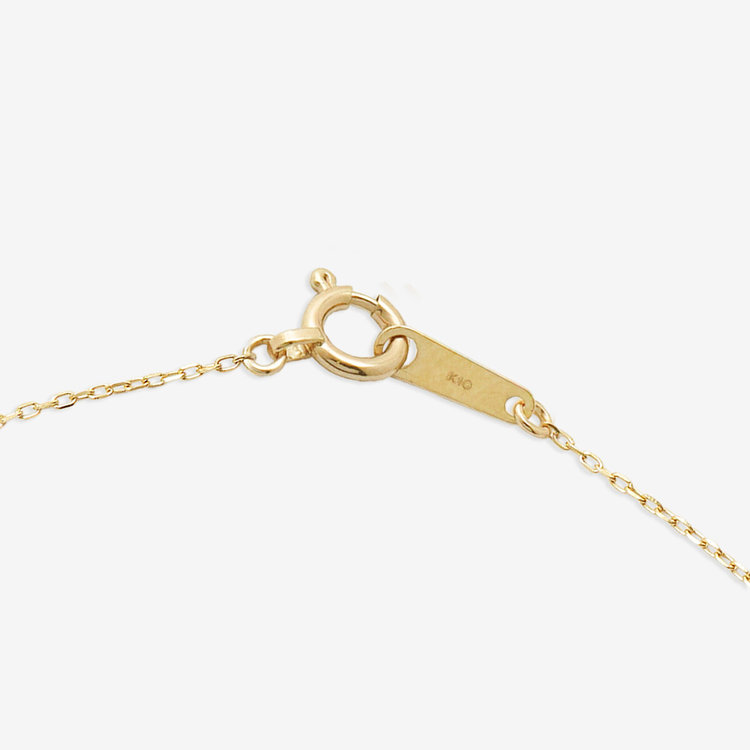 ESTELLE エステール 【WEB限定】8月誕生石 K10 イエローゴールド ペリドット しずく ネックレス イエローゴールド