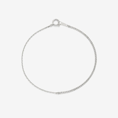 K18 ホワイトゴールド ブレスレット