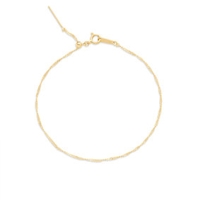 エステール ホワイトゴールド ブレスレット K10ホワイトゴールドブレスレット(RBL434)|TSUTSUMI（ジュエリー