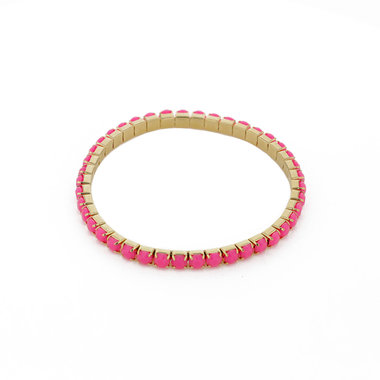 ラインブレスレット（ピンク）