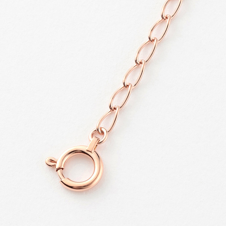 ESTELLE エステール K18 ピンクゴールド アジャスターチェーン ピンクゴールド