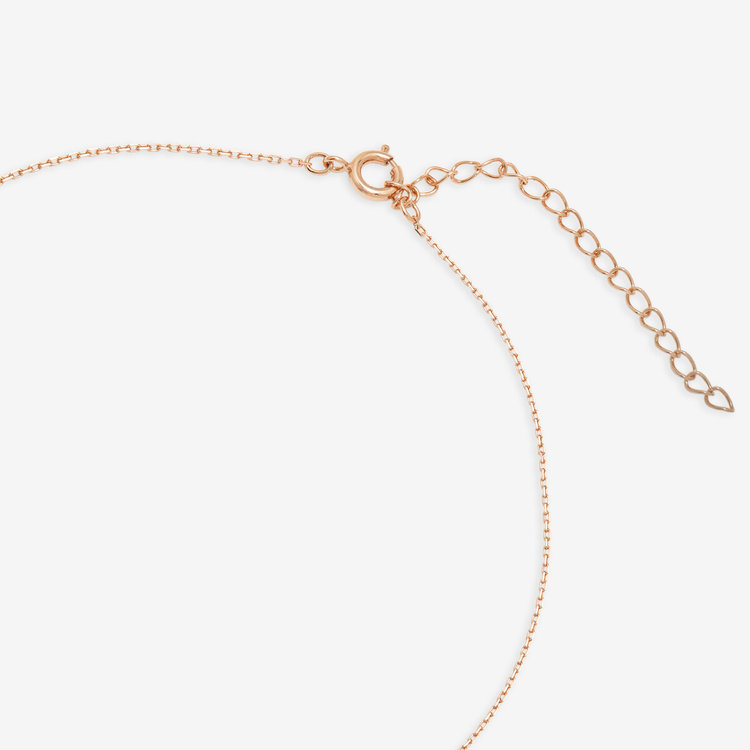 ESTELLE エステール 【Mood】【ダンシングストーン】シルバー ピンクゴールドメッキ シンセティックルビー ハート ネックレス ピンク