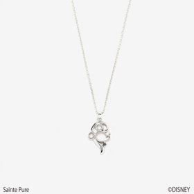 【ディズニー】SMACK シルバー ロジウムメッキ キュービックジルコニア ペアネックレス