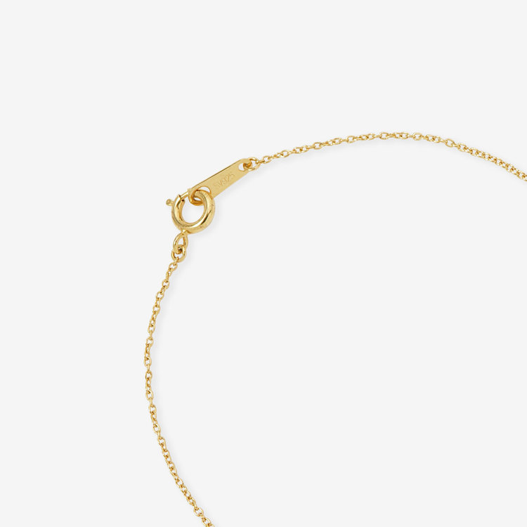 ESTELLE エステール シルバー イエローゴールドメッキ ブレスレット イエロー