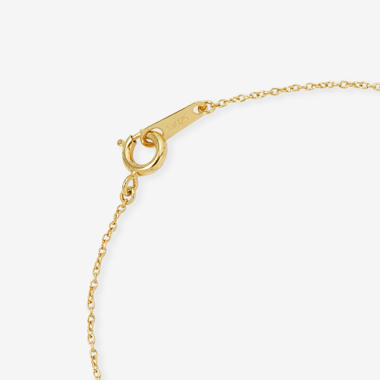 ESTELLE エステール シルバー イエローゴールドメッキ ブレスレット イエロー