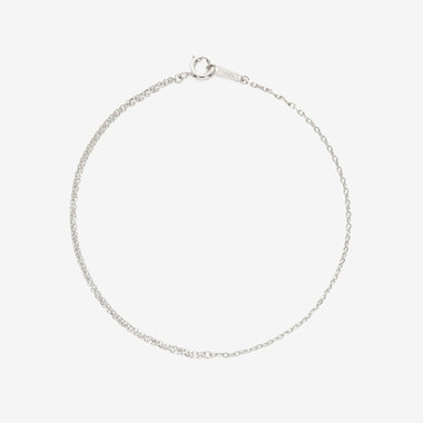 シルバー ロジウムメッキ ブレスレット