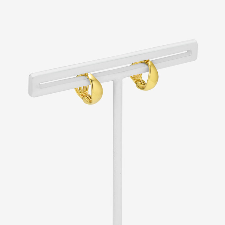 ESTELLE エステール シルバー イエローゴールドメッキ イヤリング イエロー