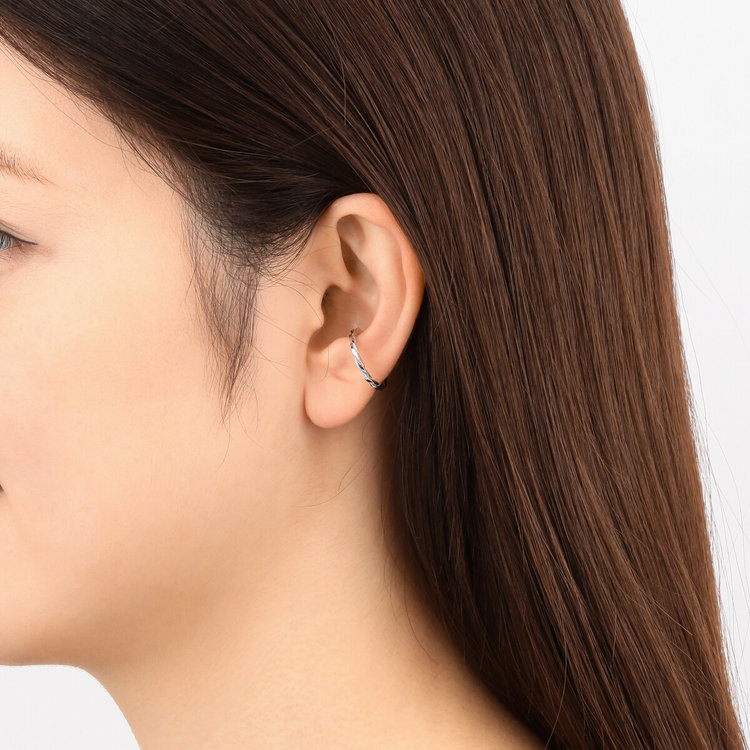 ESTELLE エステール 【WEB限定】シルバー ロジウムメッキ イヤーカフ ※片耳用 シルバー