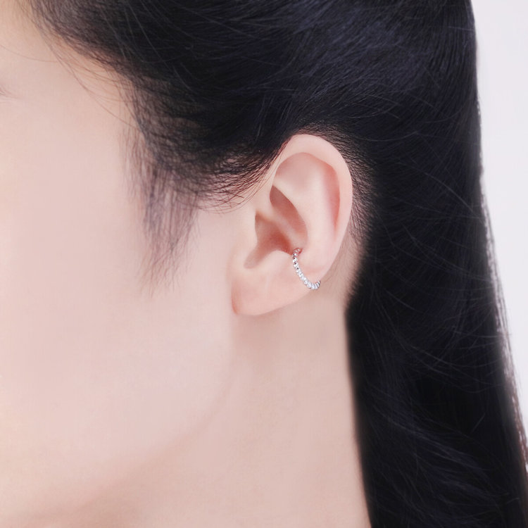 ESTELLE エステール 【WEB限定】シルバー ロジウムメッキ イヤーカフ ※片耳用 シルバー