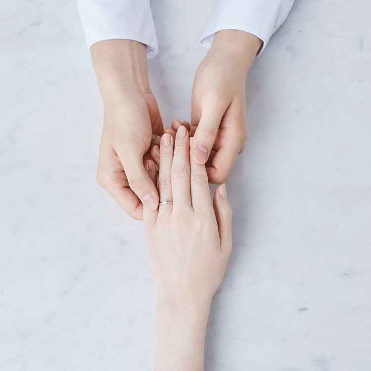 Something Blue -Eternally- 【受注生産】プラチナ ダイヤモンド エンゲージリング（0.20ct）<Something Blue保証書/鑑定書付> プラチナム