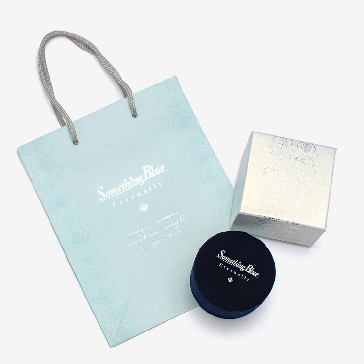 Something Blue -Eternally- 【受注生産】プラチナ ダイヤモンド エンゲージリング（0.20ct）<Something Blue保証書/鑑定書付> プラチナム