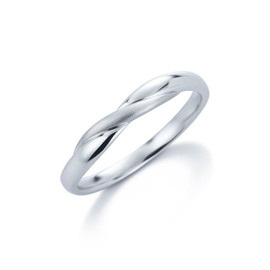 【受注生産】プラチナ マリッジリング<Something Blue保証書>