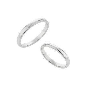 【BLOOM BRIDAL】プラチナ900 ストレート プレーン｜マリッジリング