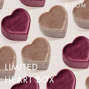 【RECOMMEND】LIMITED HEART BOX | 可愛いハートボックスに私だけのジュエリーを