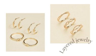 Layered jewelry｜レイヤードジュエリー