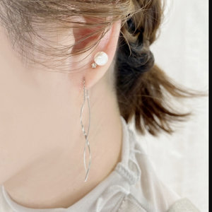 ドラマ着用】【Ear Jewelry】K14 ゴールドフィルド プラチナ