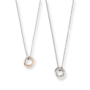 【WEB限定】ダブルリング ペアネックレス