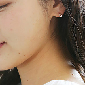 TEARDROP PIERCED EARRINGS