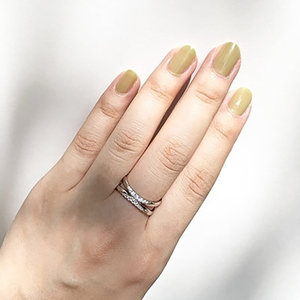 SILVER RING × NAIL