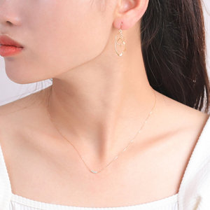 YELLOWGOLD HOOK PIERCE