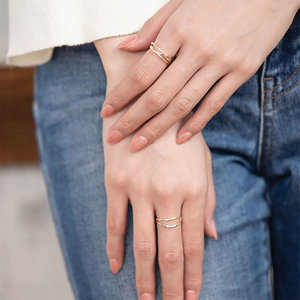 YELLOWGOLD × DIAMOND RING