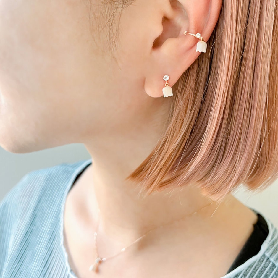 BLOOM スズラン ピアス2個セット BIRTH FLOWER EAR JEWELRY｜BLOOM（ブルーム）公式通販 | スタイリング