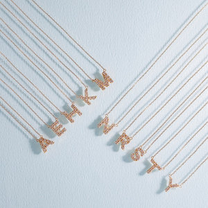 【WEB限定】K10 ダイヤモンド イニシャルジュエリー