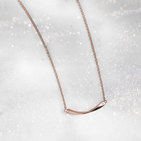 ステンレス ペアネックレス(レディース)