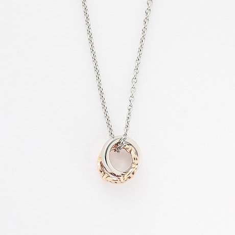 Stainless Pair Necklace