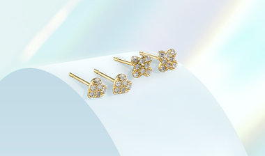 ミニマル×K18 Tanje /タンジェ新作ピアス