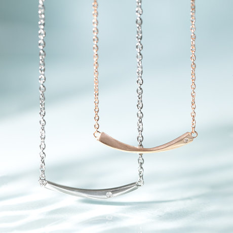 ダイヤモンド ペアネックレス