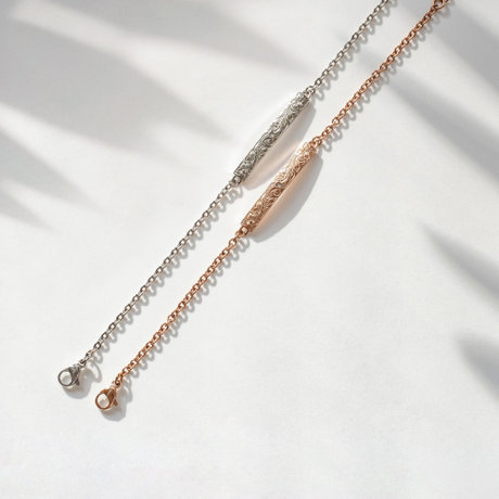 ステンレス ペアブレスレット