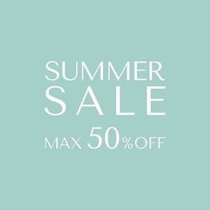 【MAX50％OFF】SUMMER SALE START｜人気アイテムがプライスダウン
