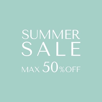 【MAX50％OFF】SUMMER SALE START｜人気アイテムがプライスダウン